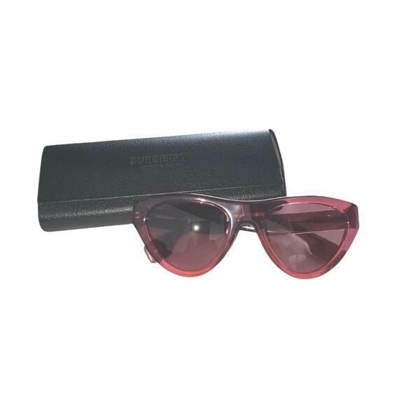 Luxottica Dark Violet Cat Eye Ladies Sunglasses - Picture 7 of 7
